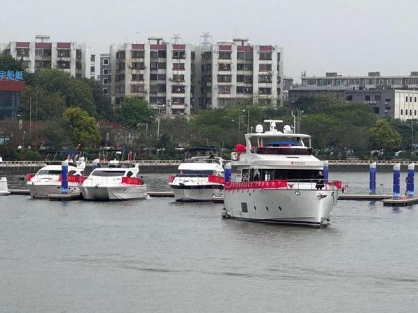 游艇出游走起！廣州黃埔長洲島游艇碼頭正式投入運營